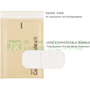 ECO Friendly Recycle Customized Print Logo Kraft Bubble Mailer