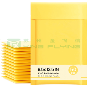 Kraft Paper Bubble Adhesive Sealing Envelope For Packaging