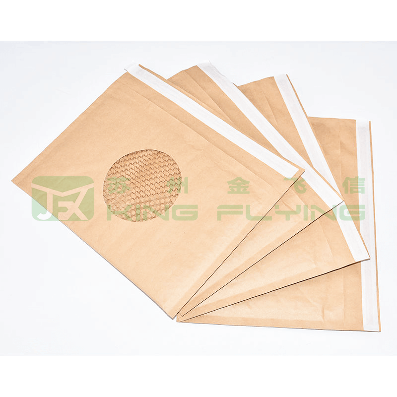 Small Business Choice Customized Logo Recyclable Kraft Honeycomb Packaging Mailer