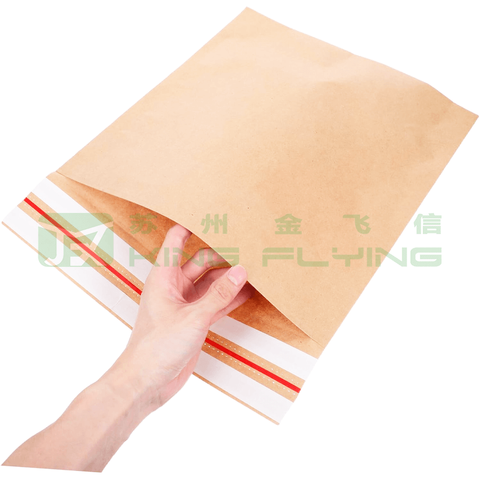 Eco-friendly Strong Self-adhesive Fashionable High Quality Kraft Paper Packaging Envelope