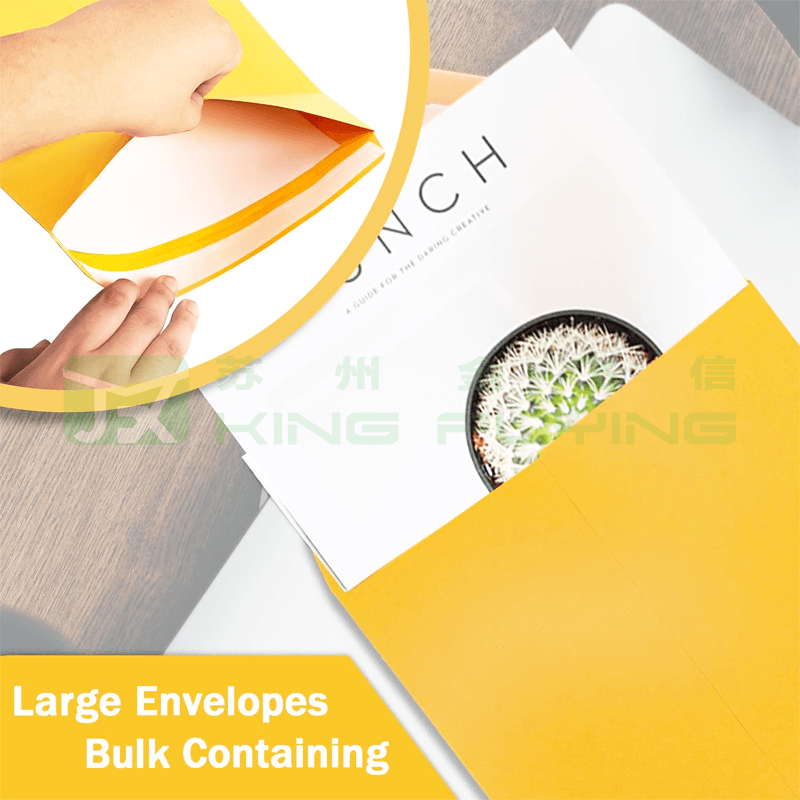 Customized Printing Design Paper Recycled Kraft Expandable Cardboard Packaging Mailer
