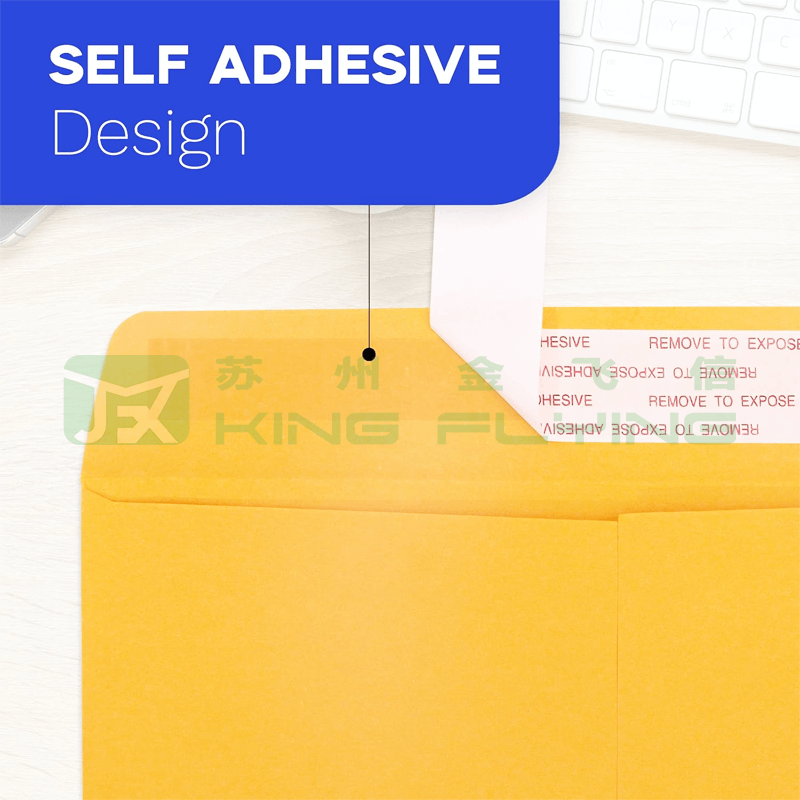 Custom Size 100% Recyclable Kraft Paper Packaging Bag