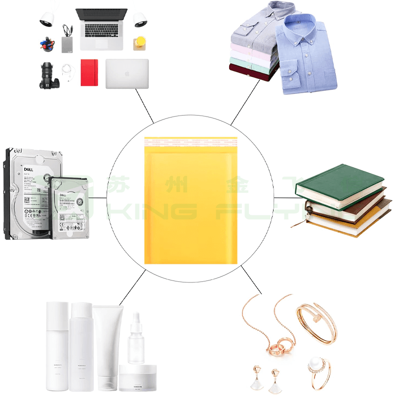 Certified Recyclable Biodegradable Kraft Bubble Mailer For Eco-Conscious Packaging