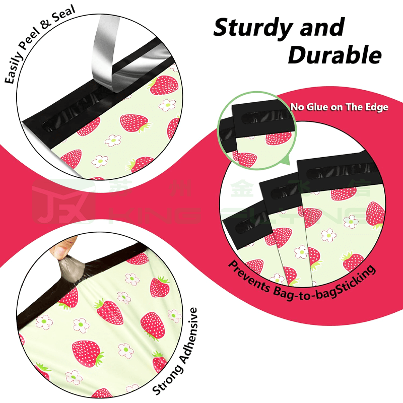 Factory Custom Plastic Courier Seal Clothes Mailing Bag