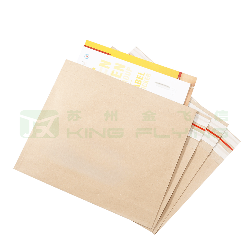 100% Eco Friendly Recycled Kraft Paper Mailing Envelope For Delivery