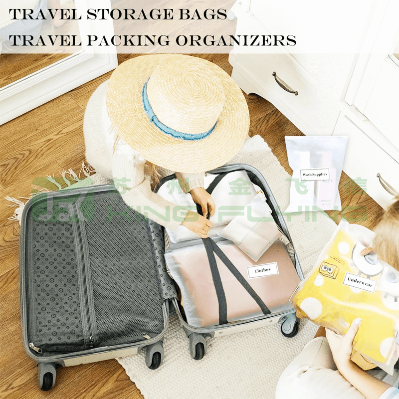 Ziplock Biodegradable Custom Printed Logo Jewelry Frosted Plastic Bag