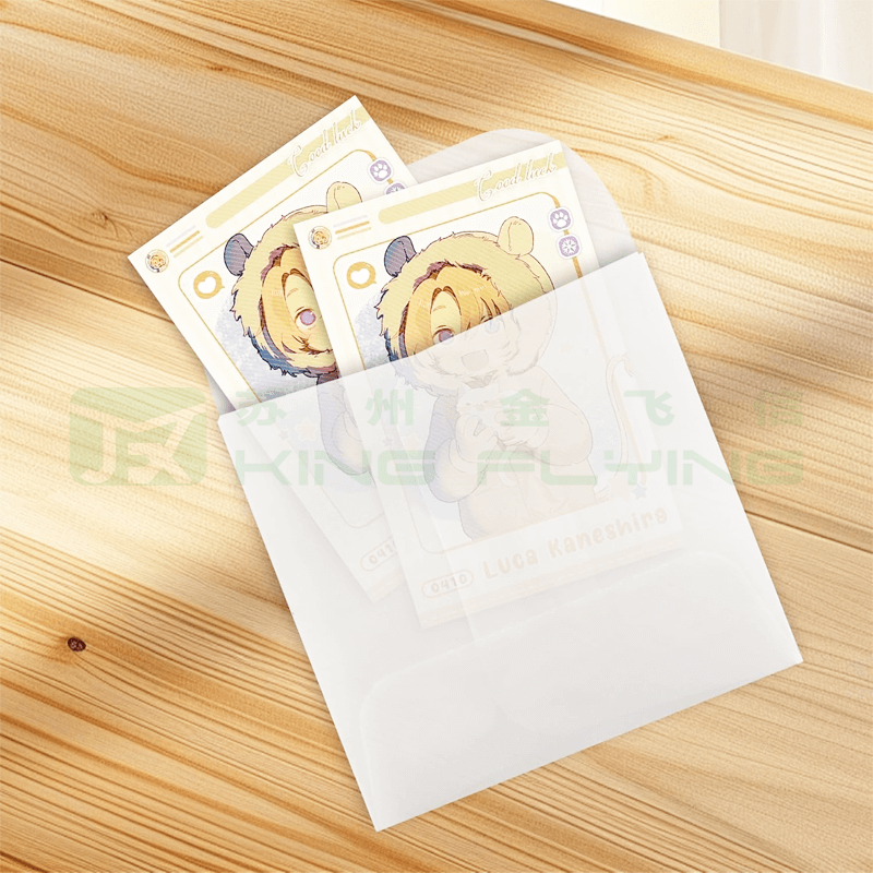 Wholesale Custom Logo Factory Biodegradable Packaging Soft Glassine Paper Bag