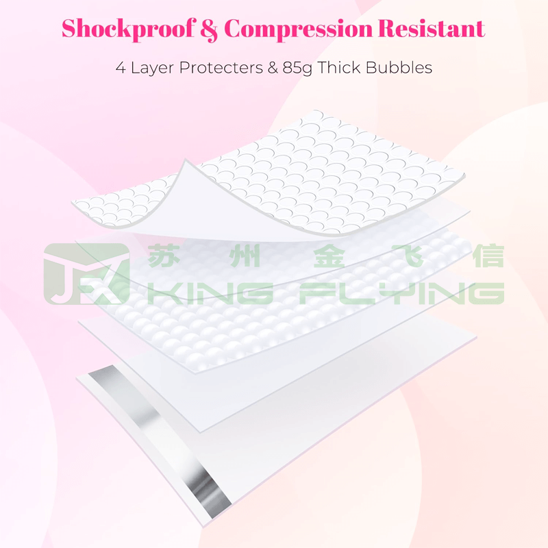 Custom Color Eco Friendly Shipping Packaging Poly Bubble Plastic Mailer