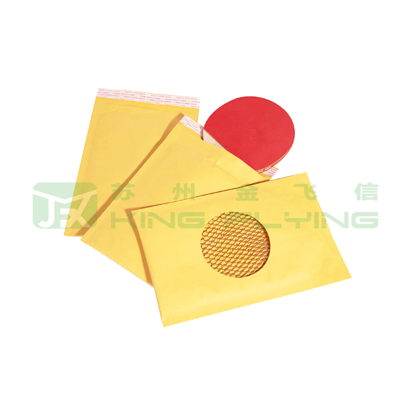 Kraft Paper Honeycomb Cushion Packaging Envelope For Jewelry Express