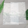 Plastic Waterproof Ziplock Bag With Slider Closure For Clothes Packaging