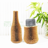 Shock Absorbent Eco Friendly Honeycomb Kraft Sleeve For Bottle Protection