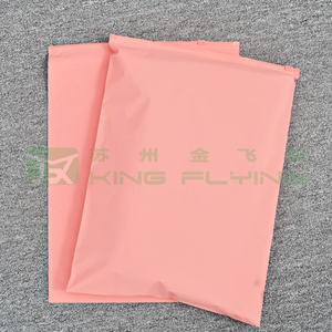 Waterproof Custom Logo Printed Plastic Bag With Zipper Lock