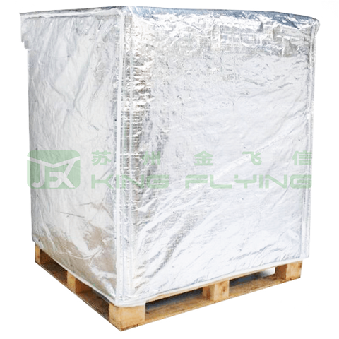 Waterproof Reusable Aluminum Foil Bubble Insulation Pallet Cover