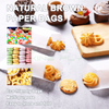 Customizable Eco-Friendly Recyclable Waterproof Biodegradable Wax Coated Glassine Paper Bag