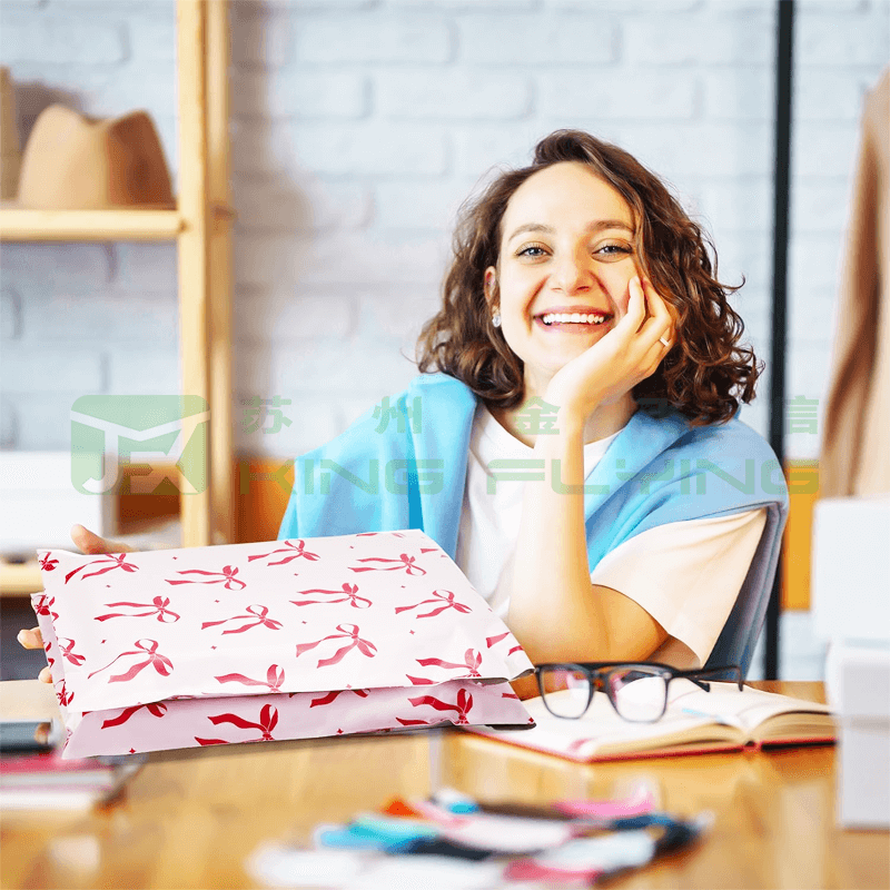 Plastic Self Seal Waterproof Shipping Packaging Bag For Apparel