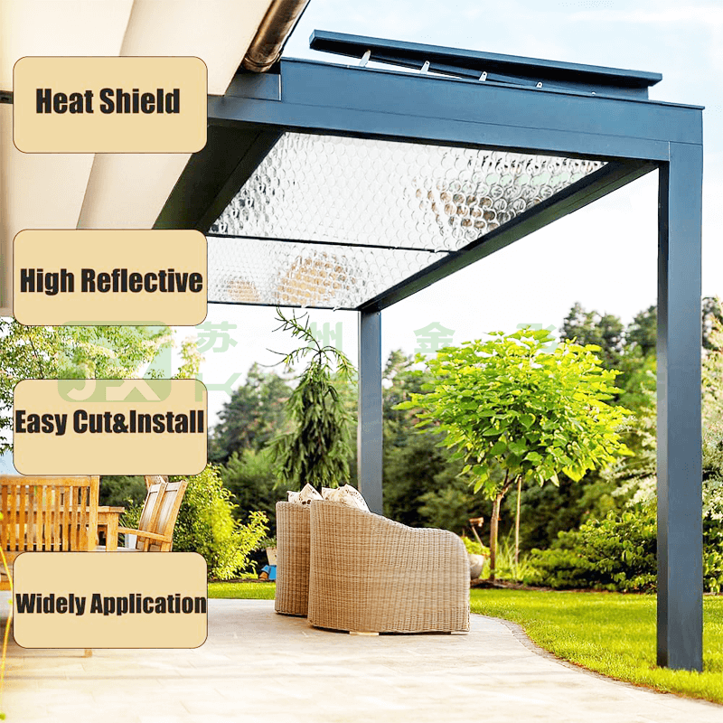 Aluminum Foil Bubble Insulation Heat Shield Building Material