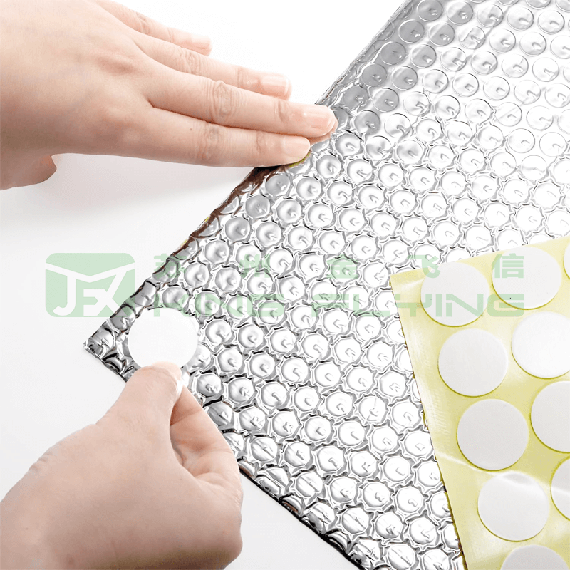 Custom Thickness Aluminum Foil Bubble Window Insulation Wrap Material