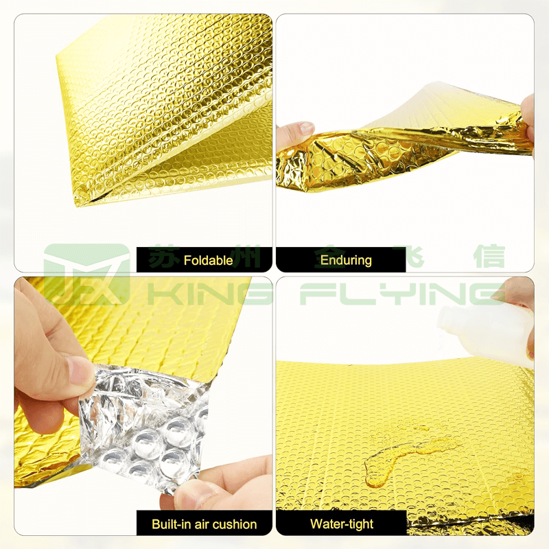Aluminum Foil Bubble Roof Thermal Insulation Material For Warehouse Use