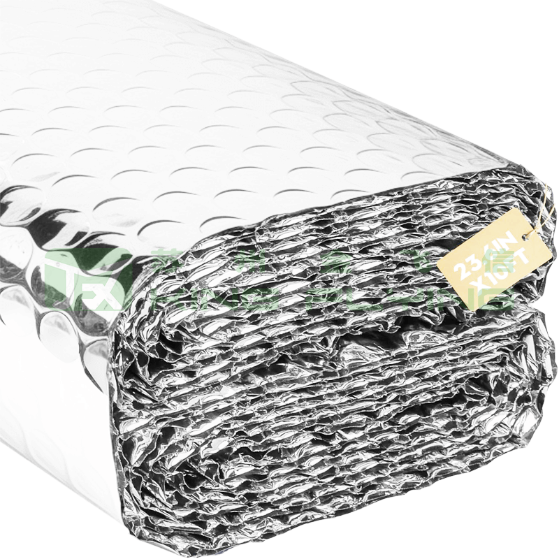 Construction Grade Aluminum Foil Air Bubble Insulation Packaging Material
