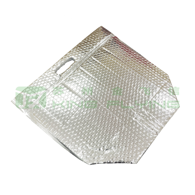 Thermal Bubble Cooler Bag With Handle For Secure Food Packaging
