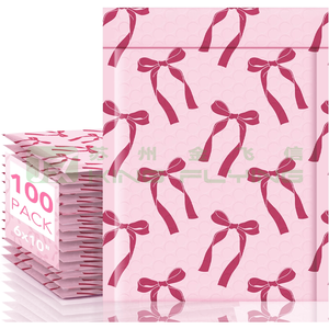 Strong Adhesive Shipping Poly Bubble Padded Bag For Clothing Packaging