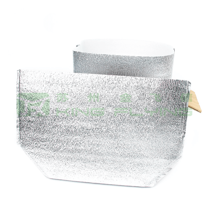 Grocery Shopping Aluminized Insulation Cooler Bag For 24-48 Hours Delivery
