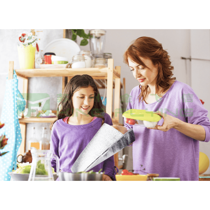 Custom Size Aluminium Cooler Bag For Fresh Meal Transport